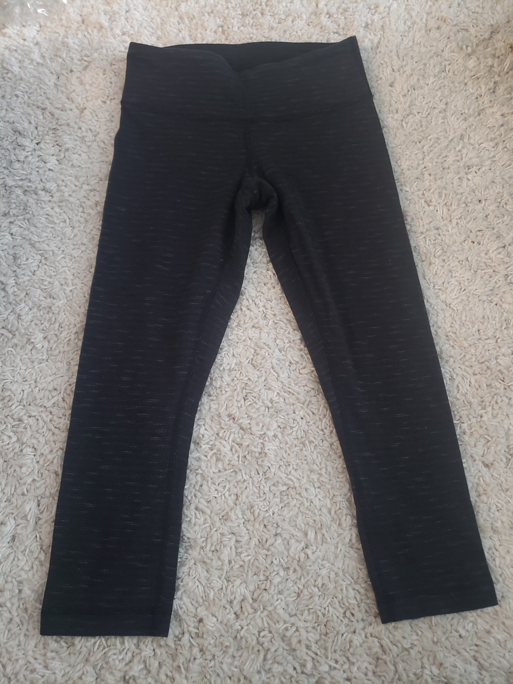 lululemon athletica Black Heather Align Leggings